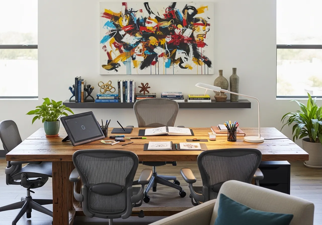 Kreativ arbejdsplads